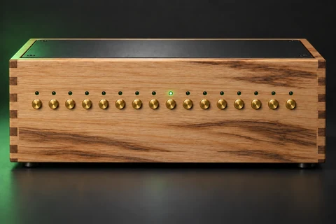 Rasterdeck 16-Input Analog A/V Switcher — product illustration
