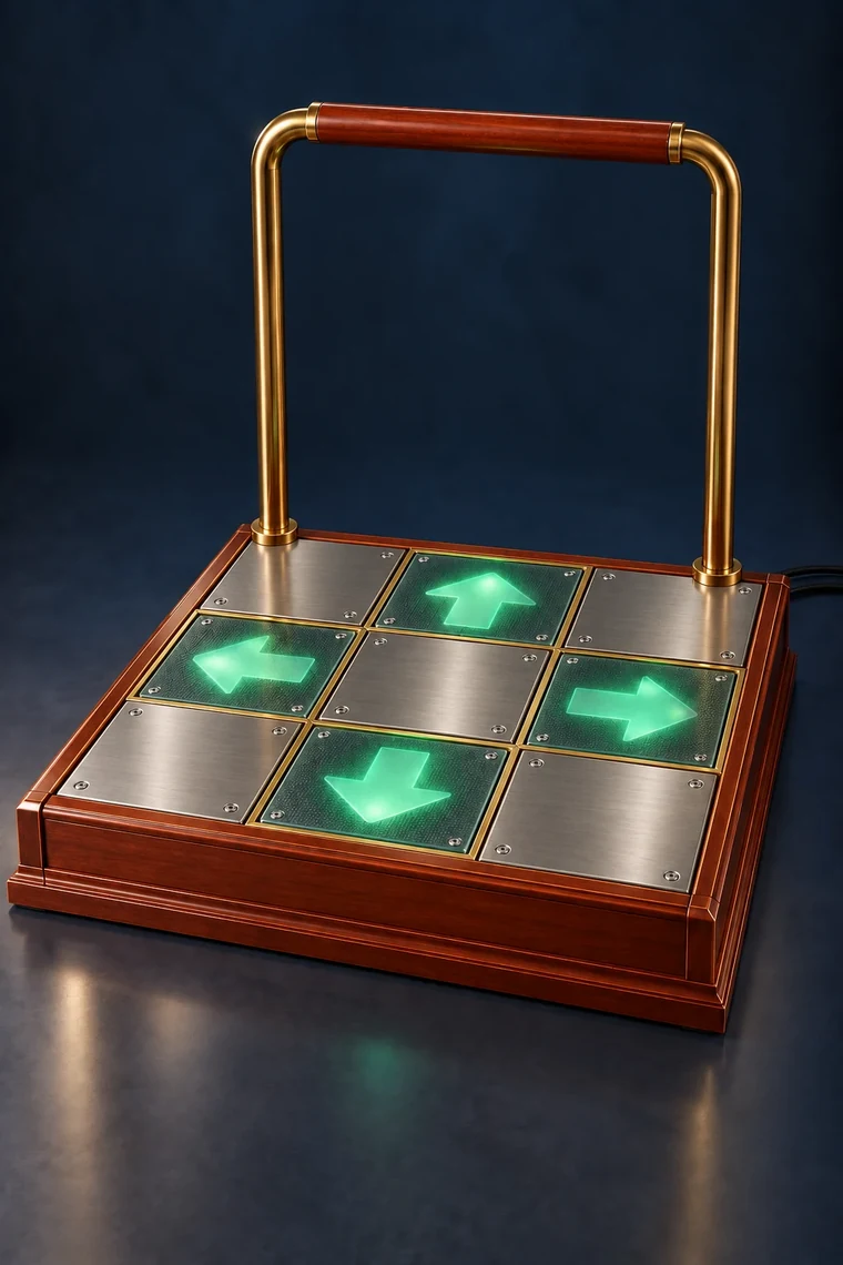 Premium Arcade Dance Platform design illustration